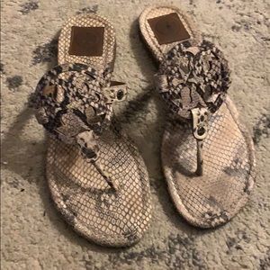 Tory Burch snakeskin sandals